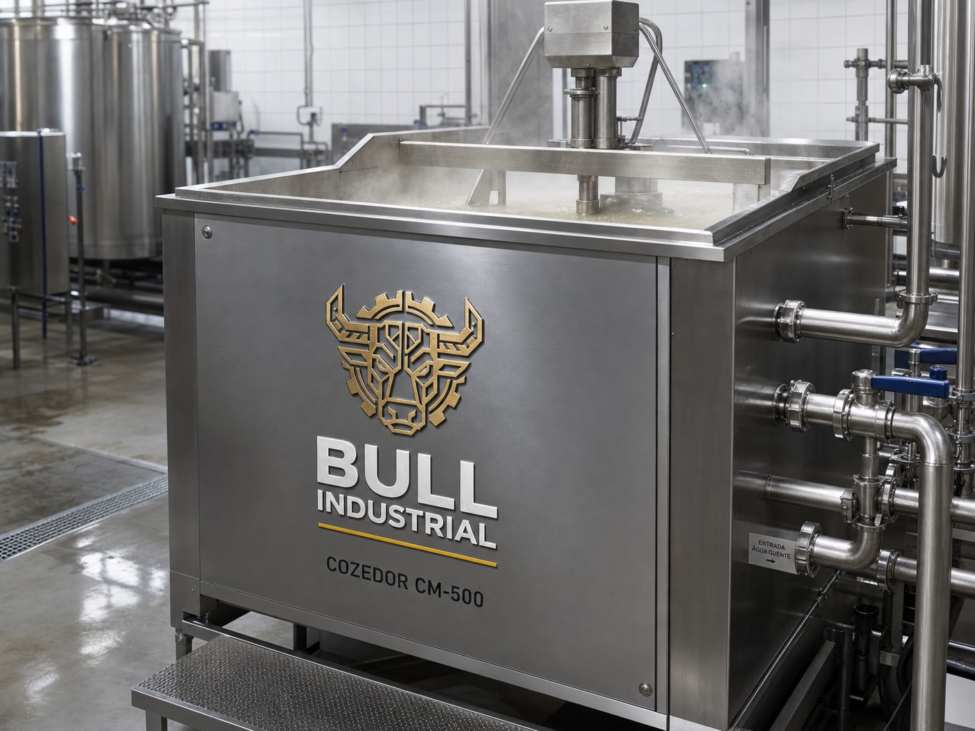 Bull TL Dairy — Tanque Inox para Laticínios