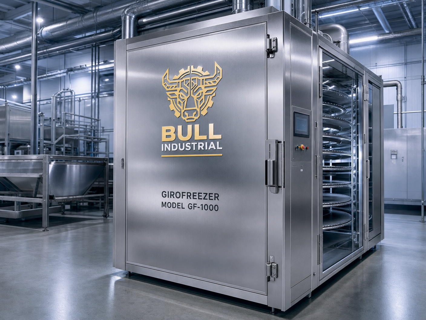 Bull GC Dairy Spiral Cooling — Girocooler para Laticínios